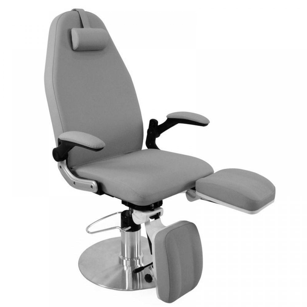 Hydraulic podiatry chair azzurro 713a gray (112604)