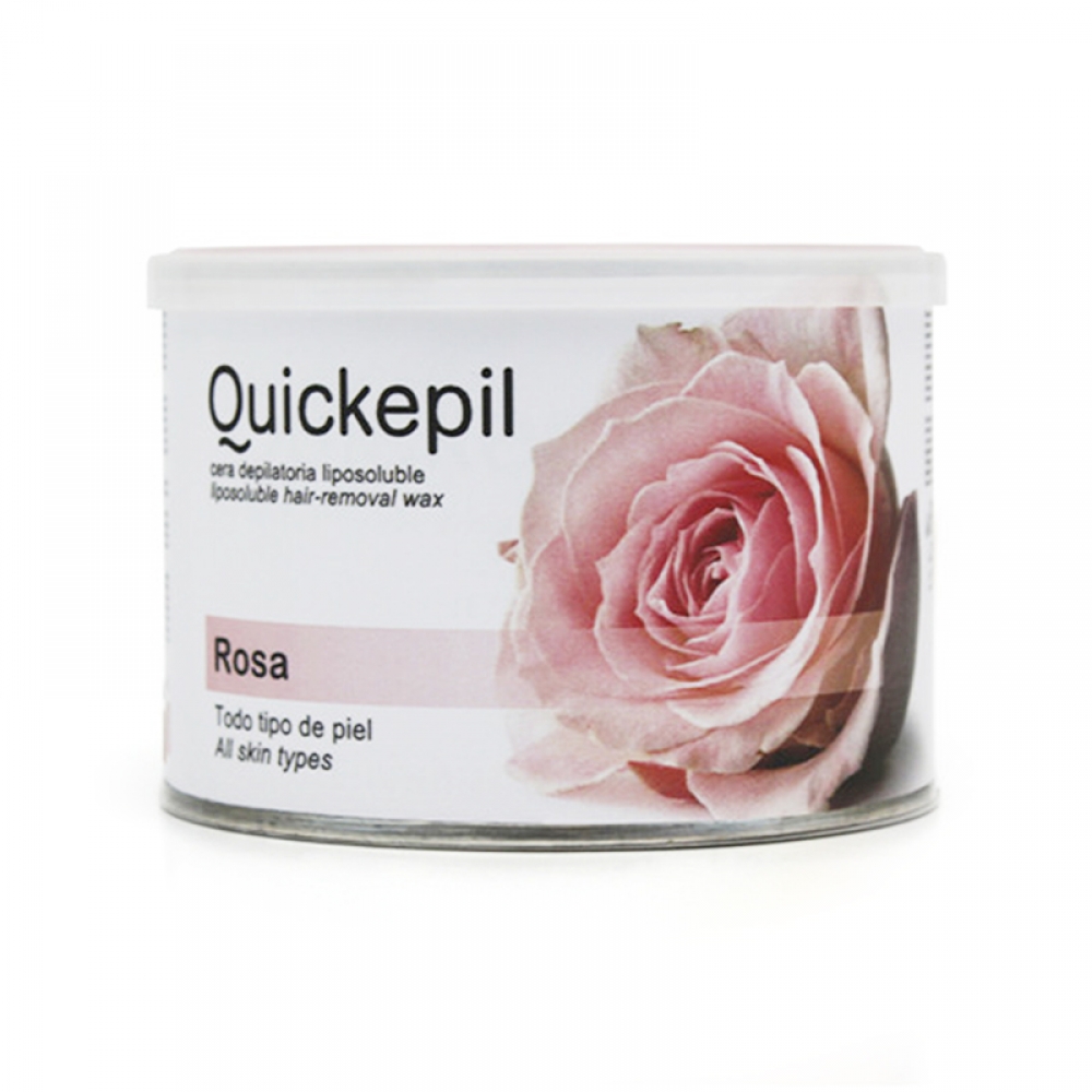 Quickepil depilatory wax can, rose 400ml (115419)