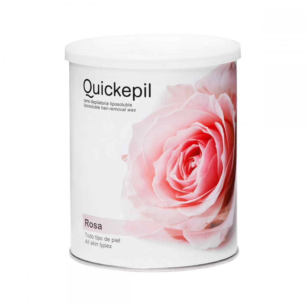 Quickepil depilatory wax can rose 800ml (115420)