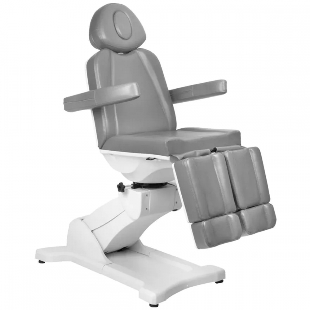 Electric cosmetic chair azzurro 869as pedi 5 motor rotary Gray (118764)