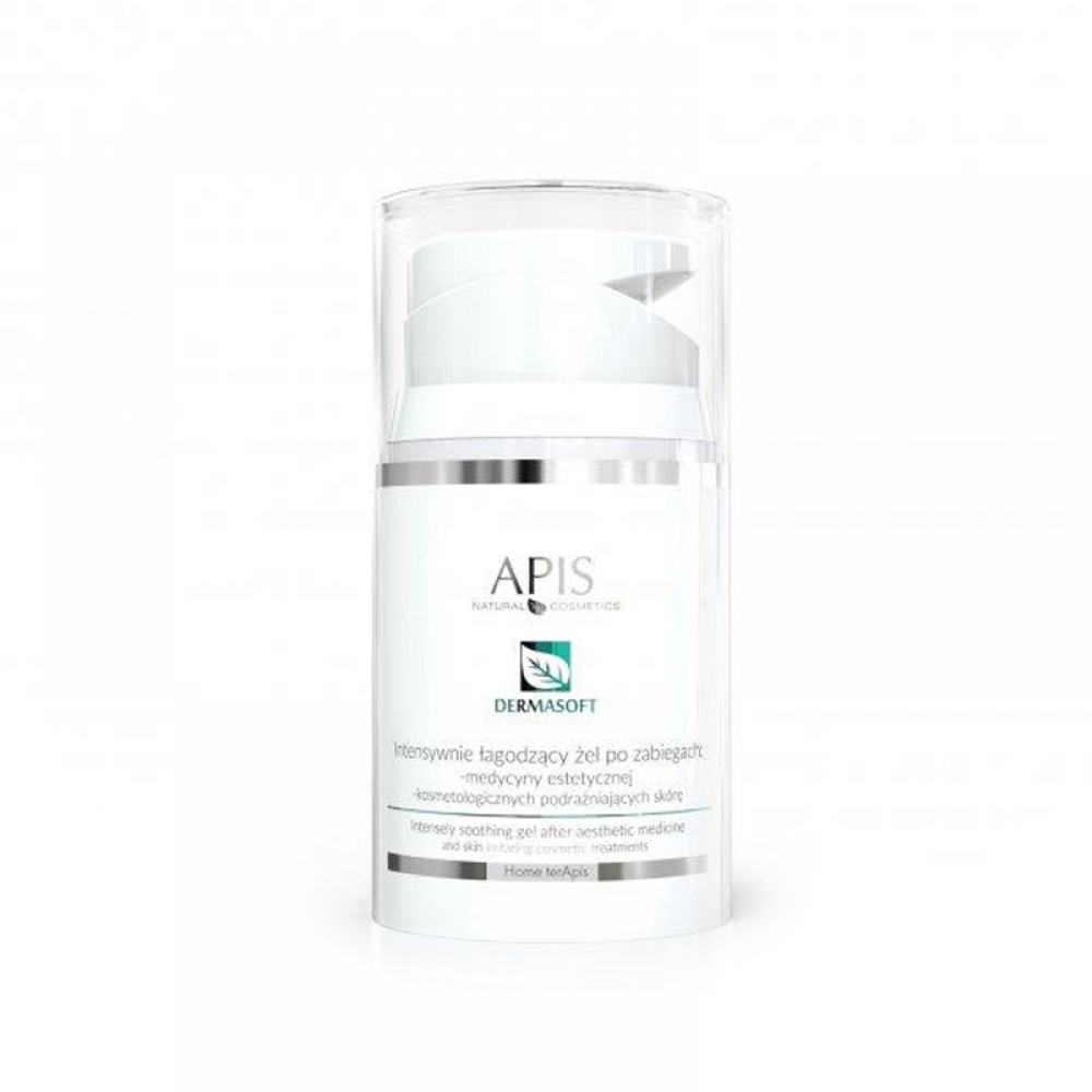 Apis dermasoft intensely soothing gel after skin irritating treatments 50ml (122665)