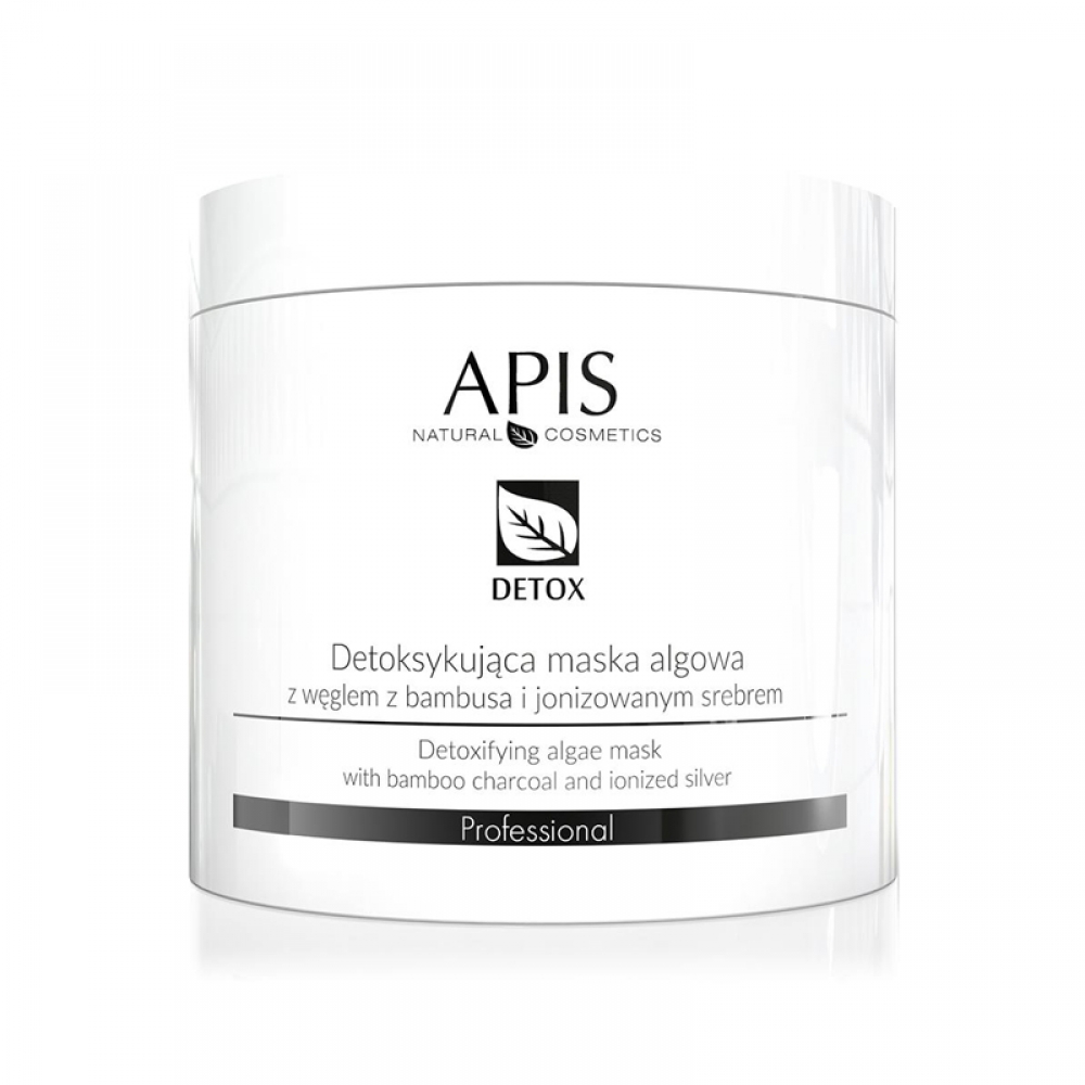 Apis detoxifying algae mask with bamboo charcoal and ionized silver 250g (122667)