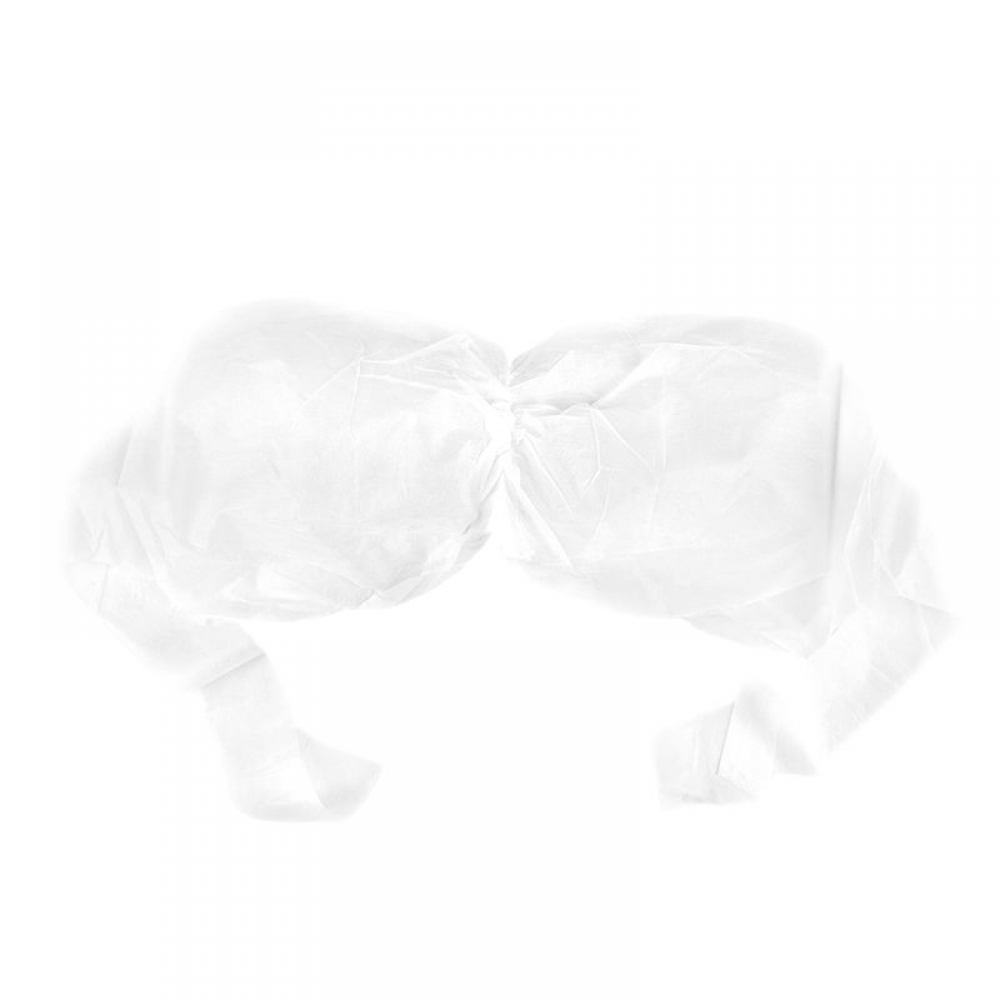 Disposable white bra 10pcs (122902)