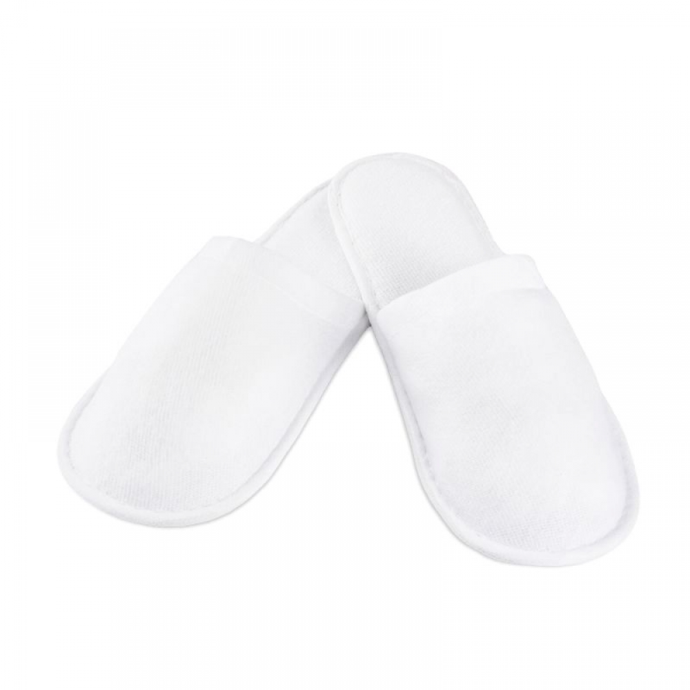 Terry slippers full of white (122969)