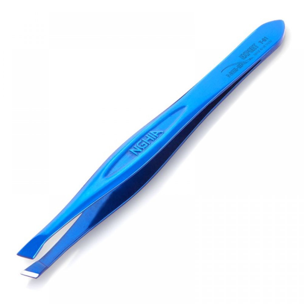 Nghia export t-01 tweezers blue (123098)