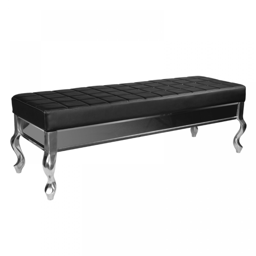 Gabbiano sofa for waiting room f011 black (126596)