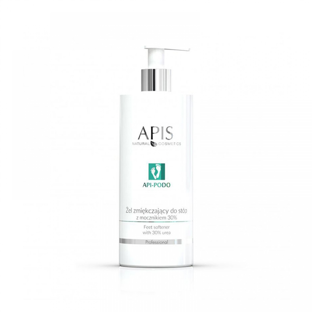 Apis api-podo foot softening gel with urea 30% 500ml (126607)