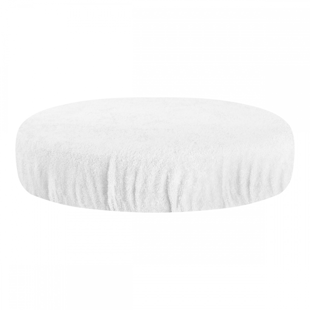Terry cover for stool white (100383)