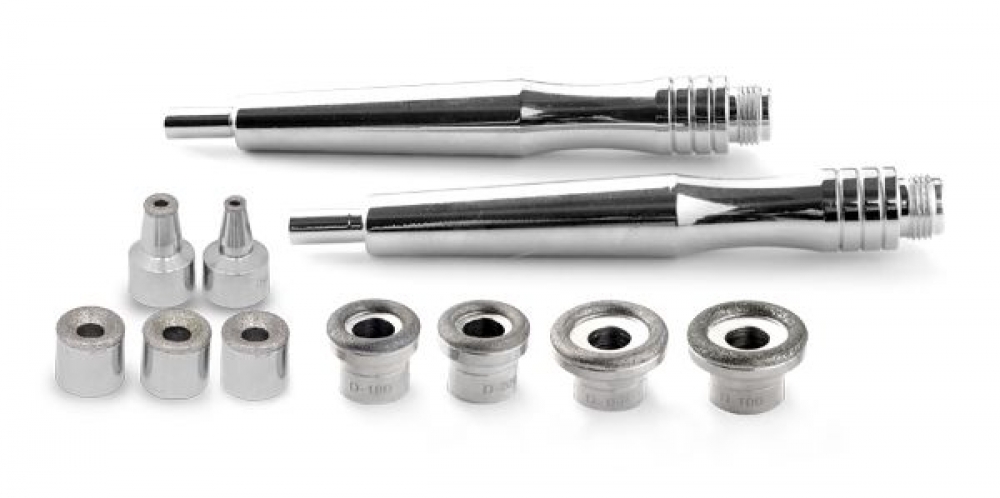 Microdermabrasion heads and a set (100305)