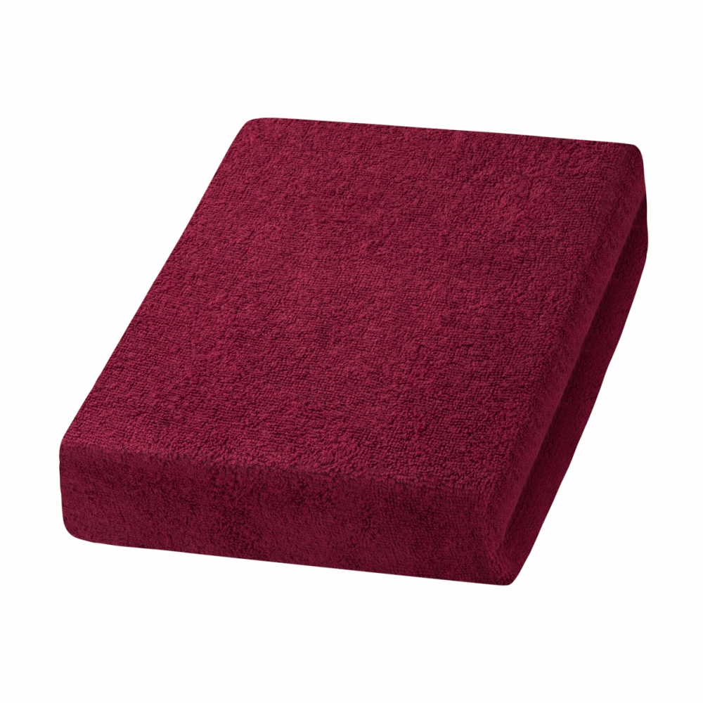 MAROON TERRY SHEET (100401)
