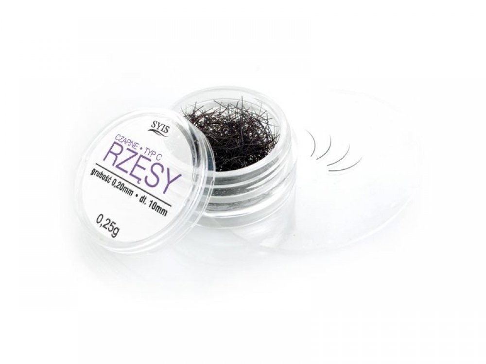 Syis - eyelashes c 0.20x 10mm 0.25g (103055)
