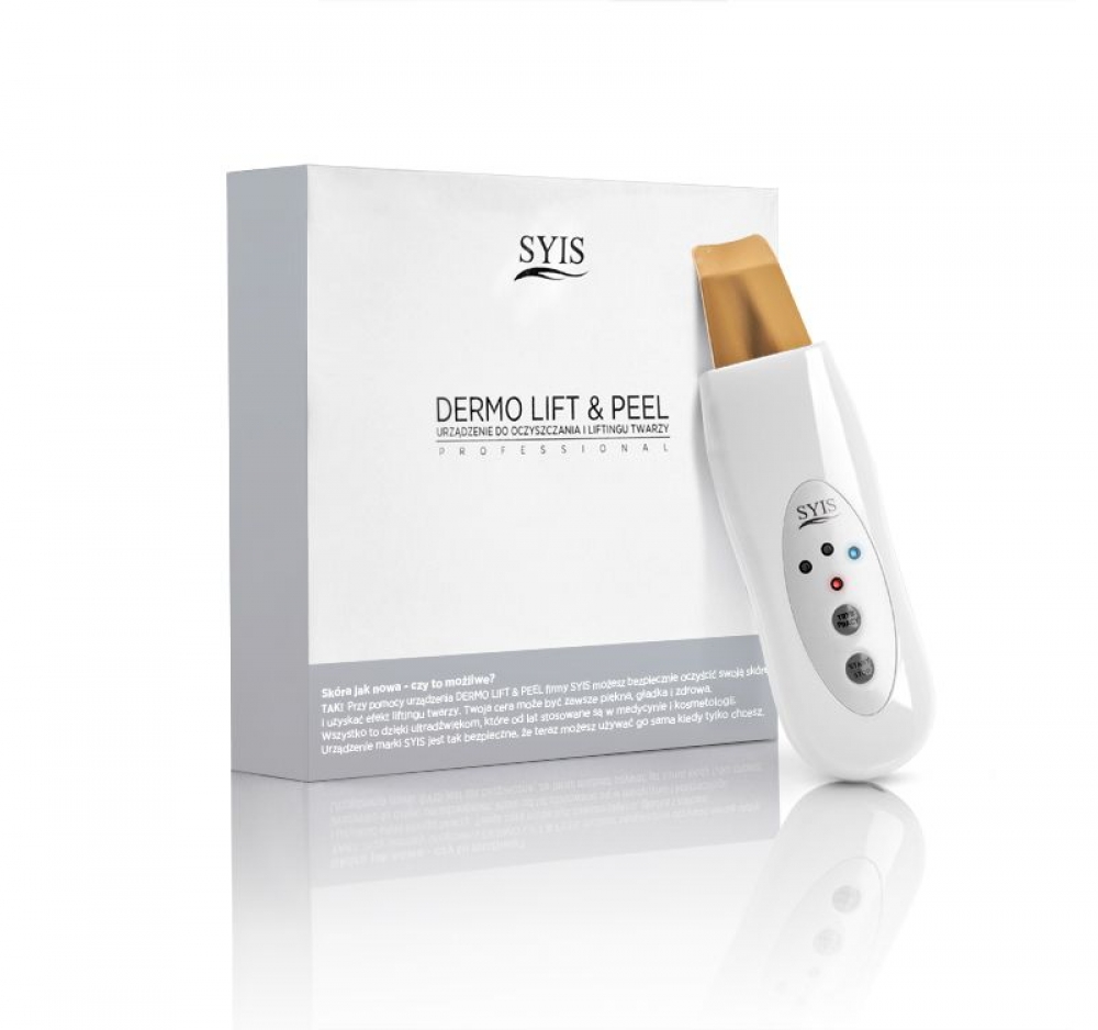 Syis device dermo lift & peel skin scrubber gold spatula (104148)