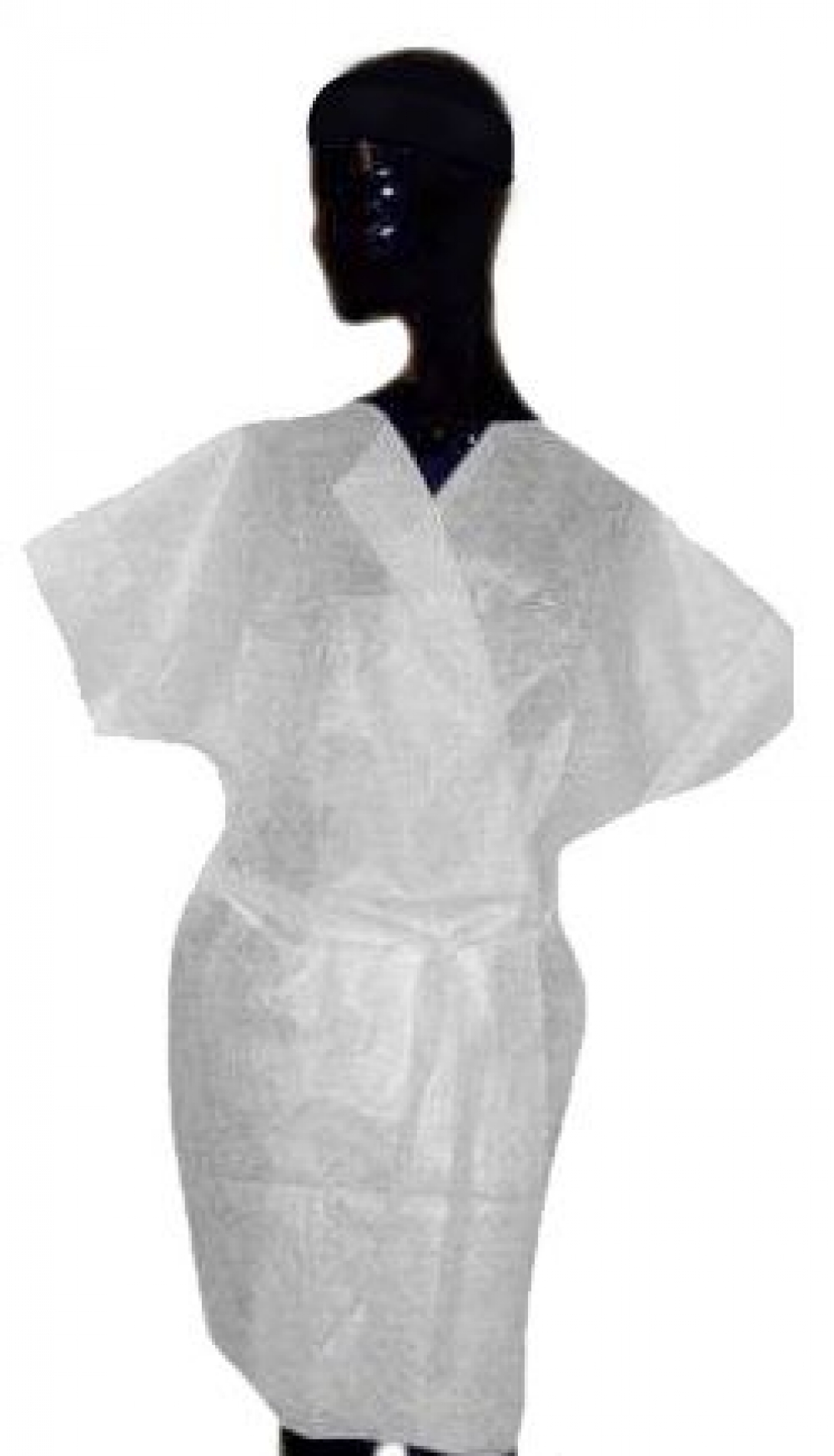 Disposable short sleeve bathrobe (104883)