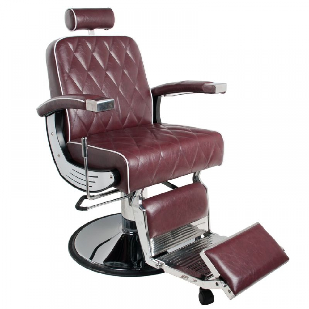 Gabbiano barber chair Imperial burgundy