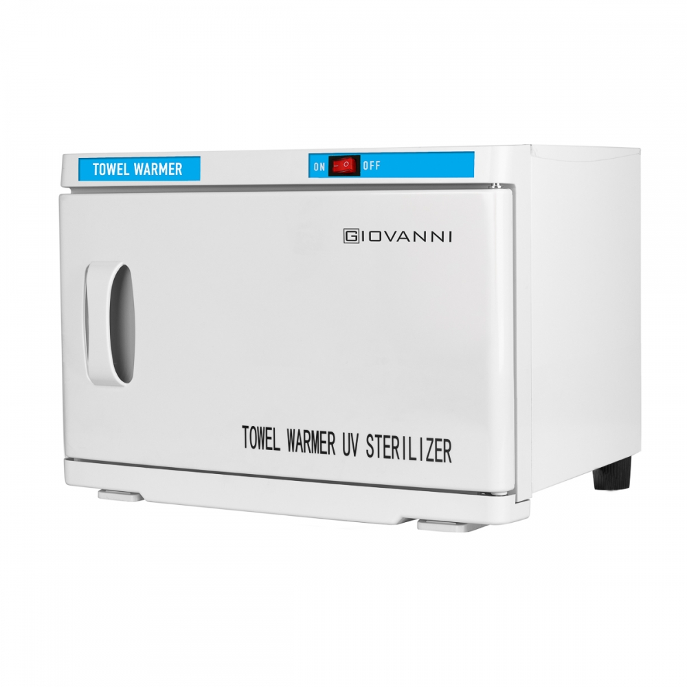 Towel warmer with uv-c 16l sterilizer white (130976)