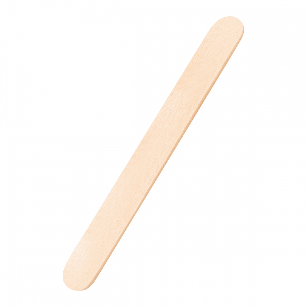 Large wooden spatula 150x18x1.8mm - 150 pieces (131861)