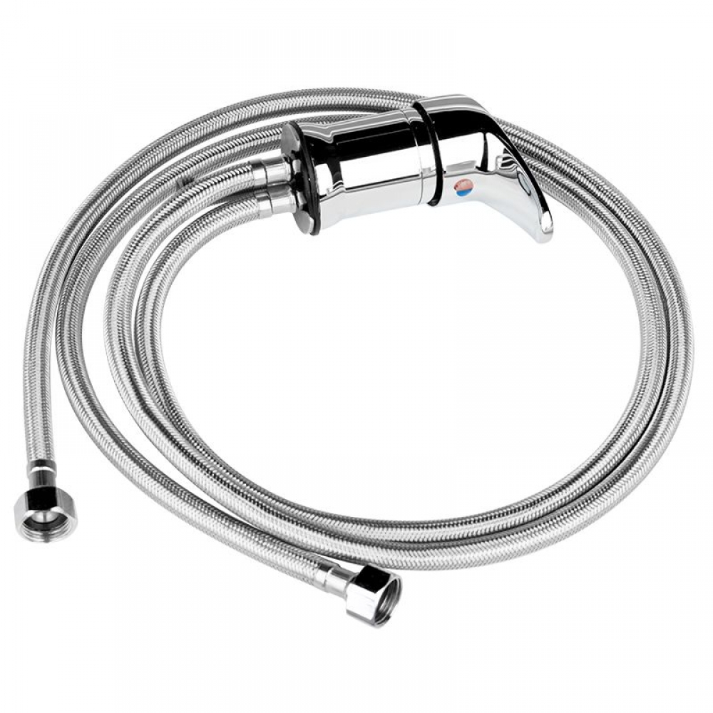 Chrome barber wash battery (131870)