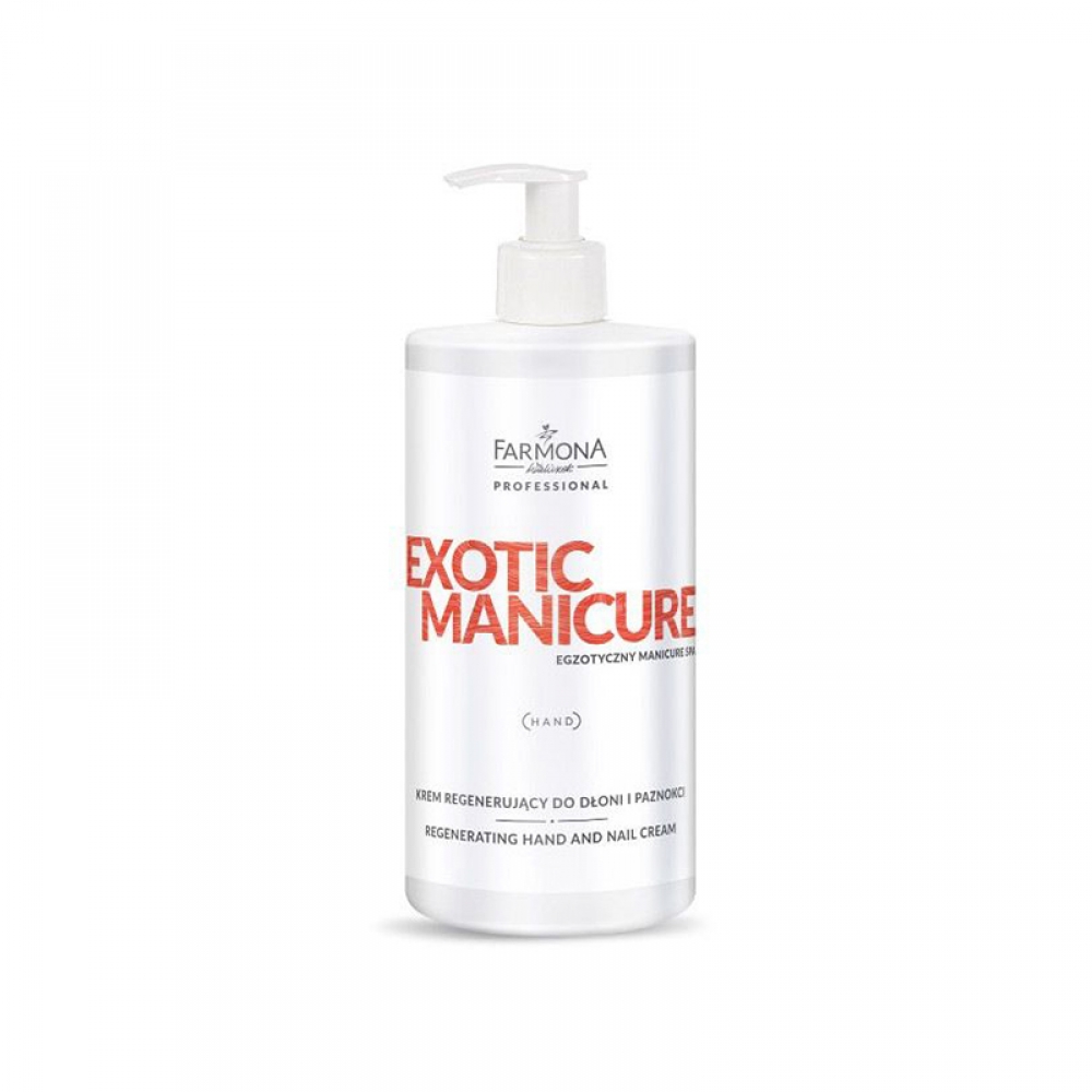 Farmona exotic manicure regenerating cream for hands and nails 500ml (133637)