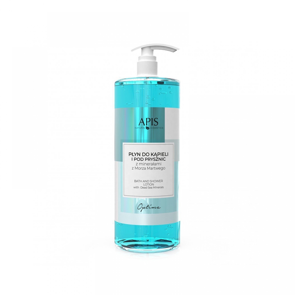 Apis optima, bath and shower lotion with minerals from the Dead Sea, 1l (105881)