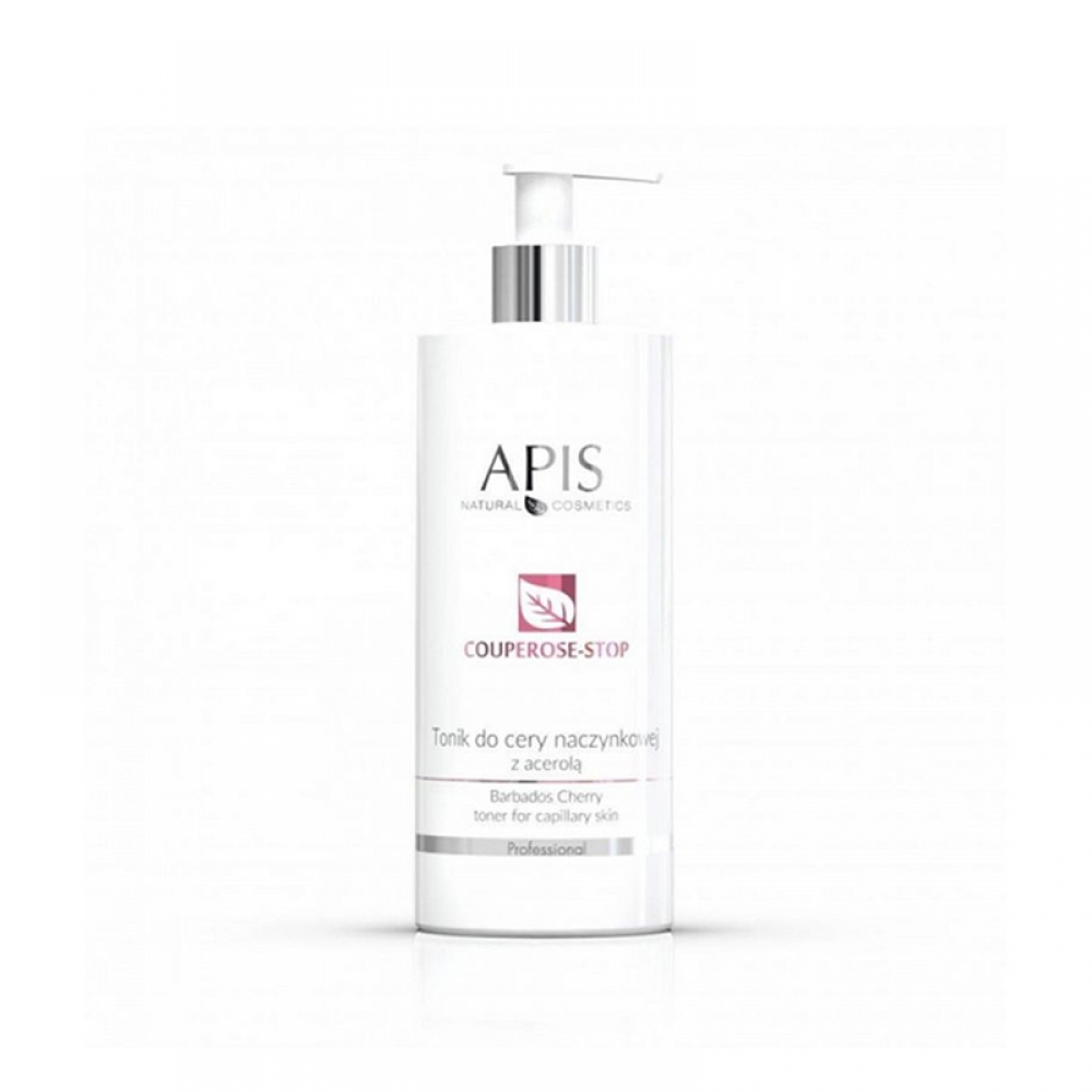 Apis couperose stop, tonic for couperose skin with acerola, 500 ml (133721)