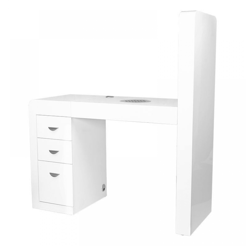 Cosmetic desk 310 white left (132080)
