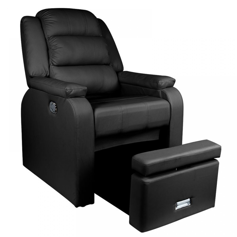 Spa chair for pedicure hilton black (126886)