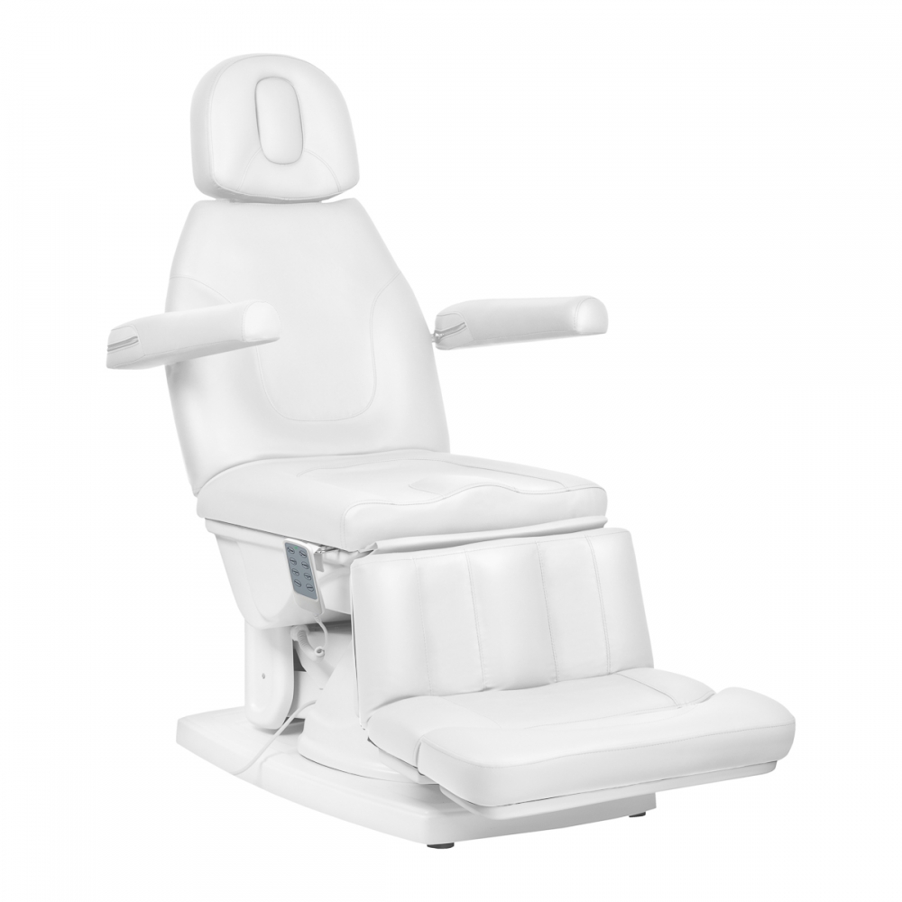 Kate electric podiatry chair, 4 actuators, white (132856)