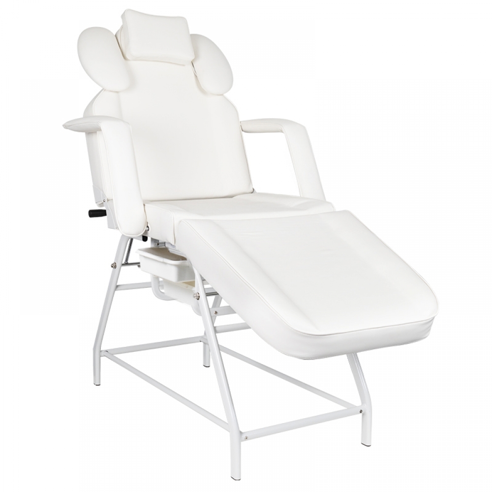 Ivette eyelash treatment chair white (133146)