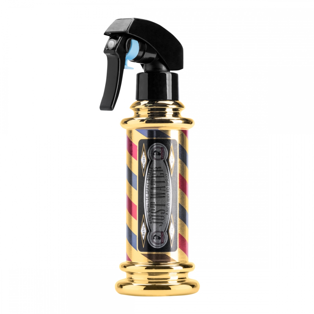 Sprayer for hairdressing barber a-12 gold 300ml (133237)