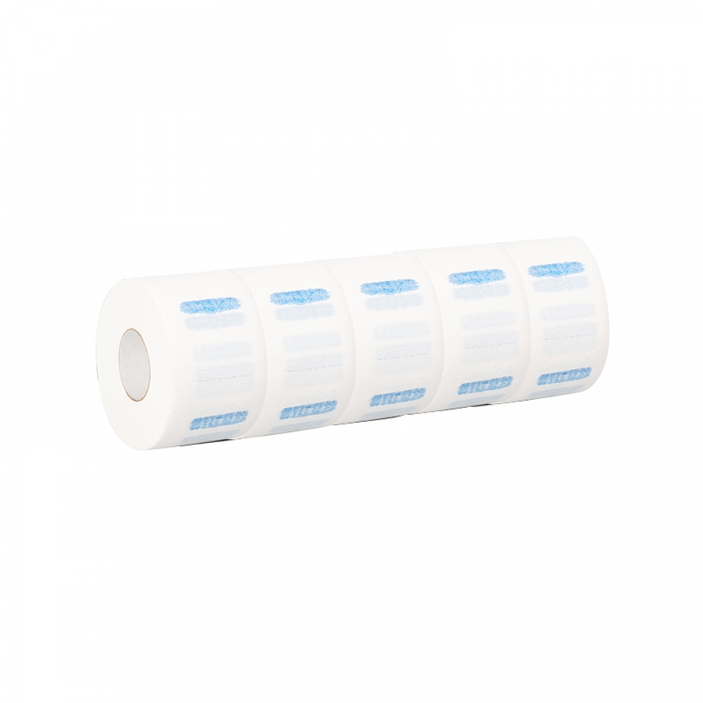 Paper barber's collar 5 pcs white (133260)