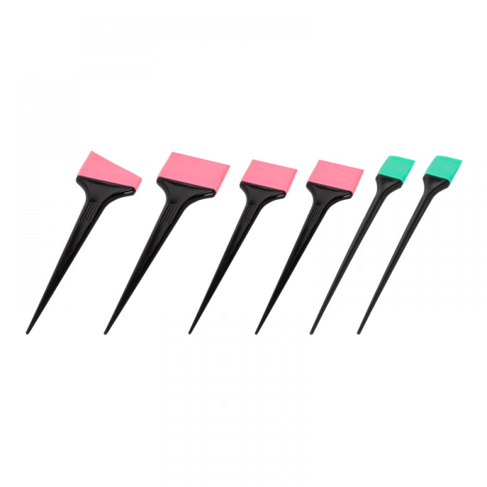 Set of silicone brushes for applying paints (133262)