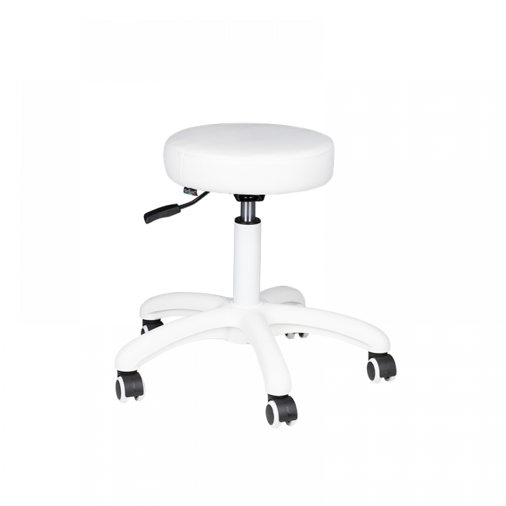 Cosmetic stool am-303-2 white (134992)