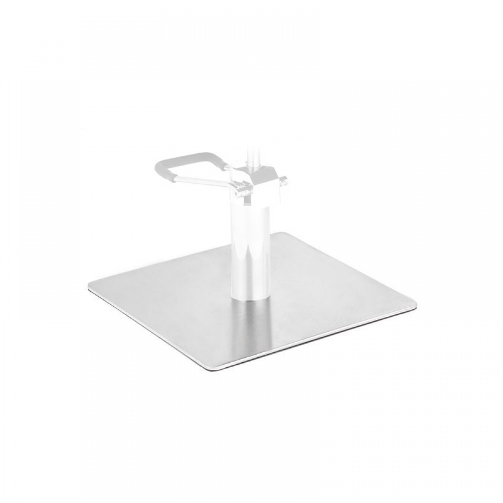 Square inox l009 base for the barber chair (134995)