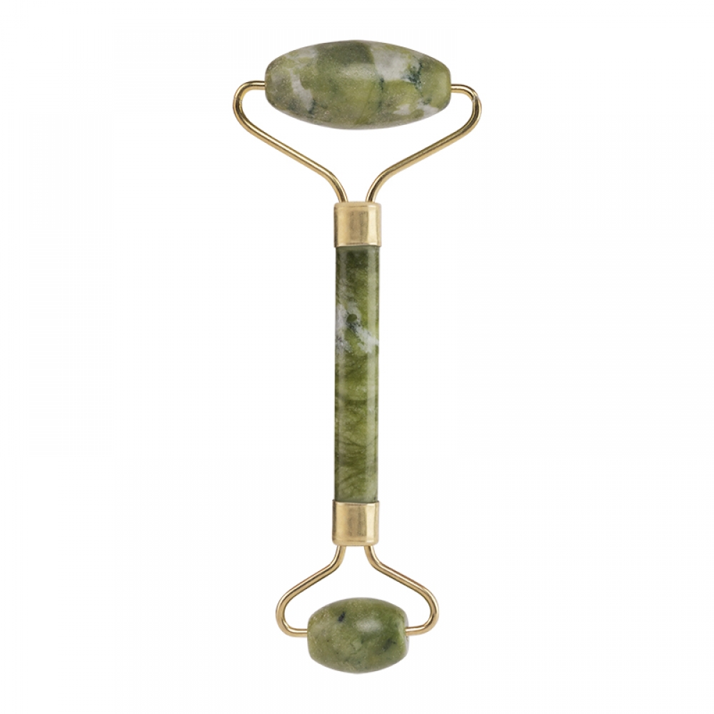 Green jade roller massager (135716)