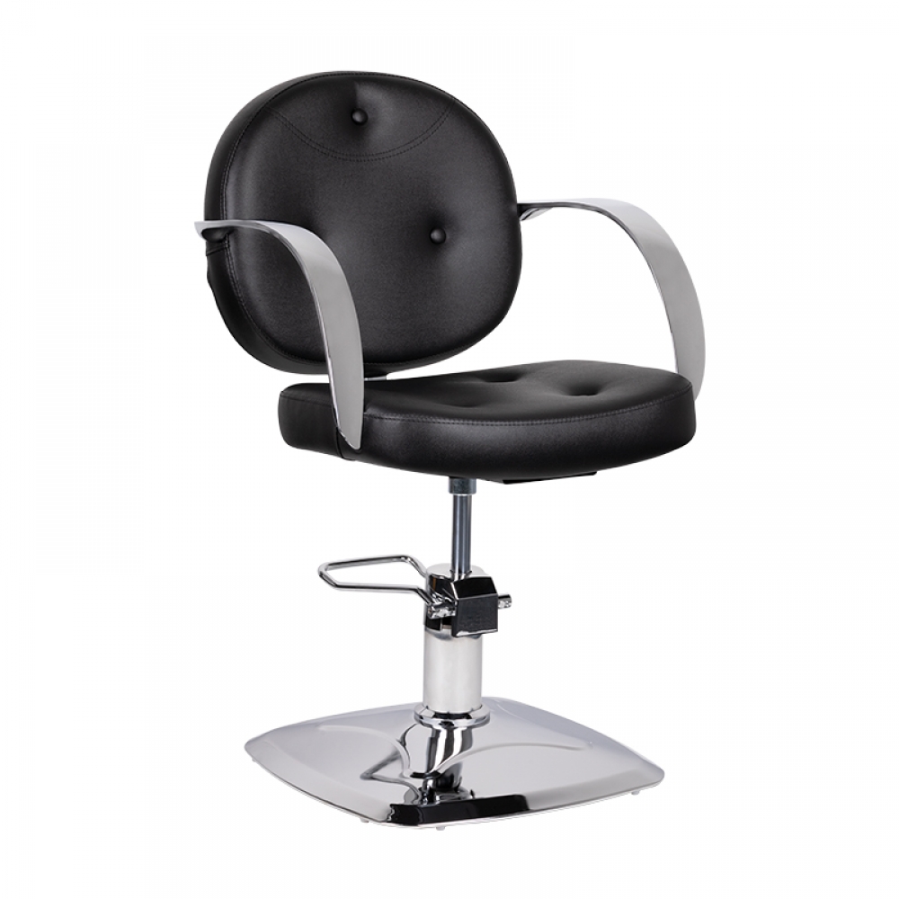 GABBIANO HAIRDRESSING CHAIR ASTI BLACK (137105)