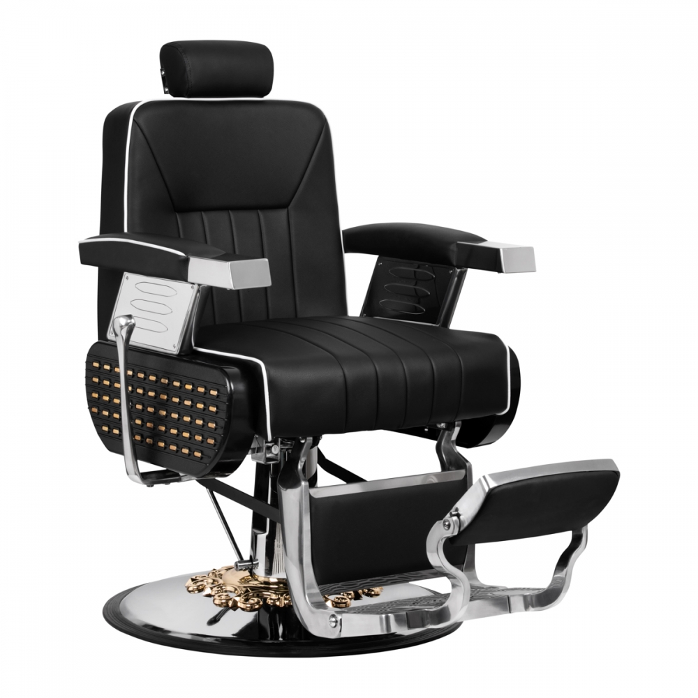 Gabbiano Barber Chair Livio black   (136677)