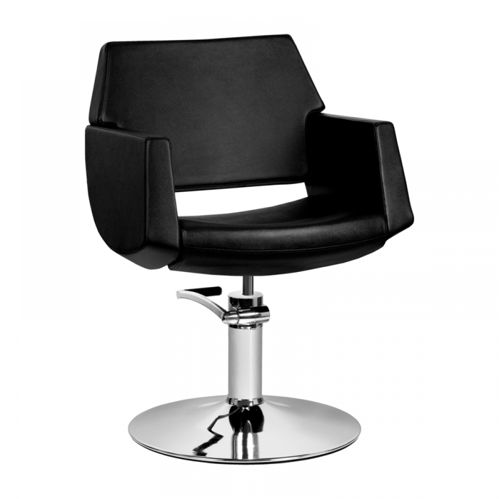 GABBIANO HAIRDRESSING CHAIR SANTIAGO BLACK (138338)