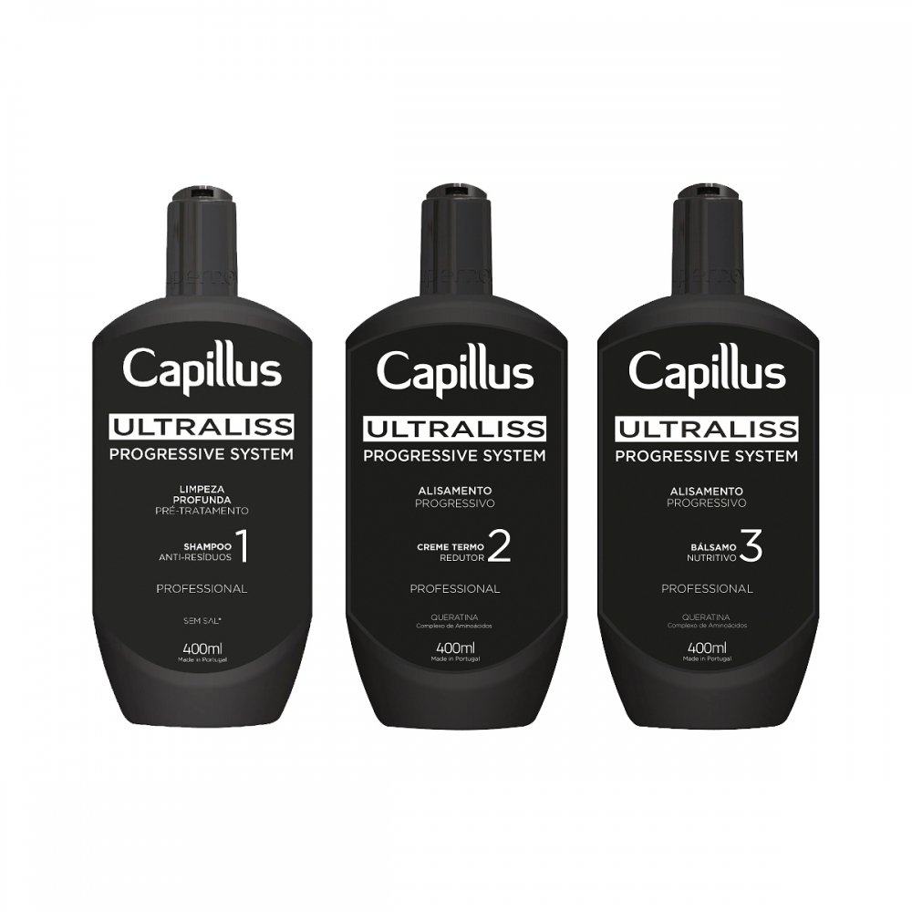 Capillus Ultraliss Nanoplastia, set for the nanoplasty treatment, 3x400ml (142878)