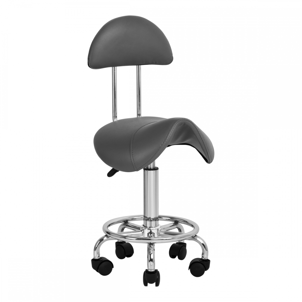 COSMETIC STOOL 6001 GRAY (140918)