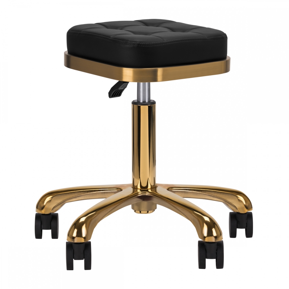 COSMETIC STOOL M-1645 BLACK GOLD (137482)