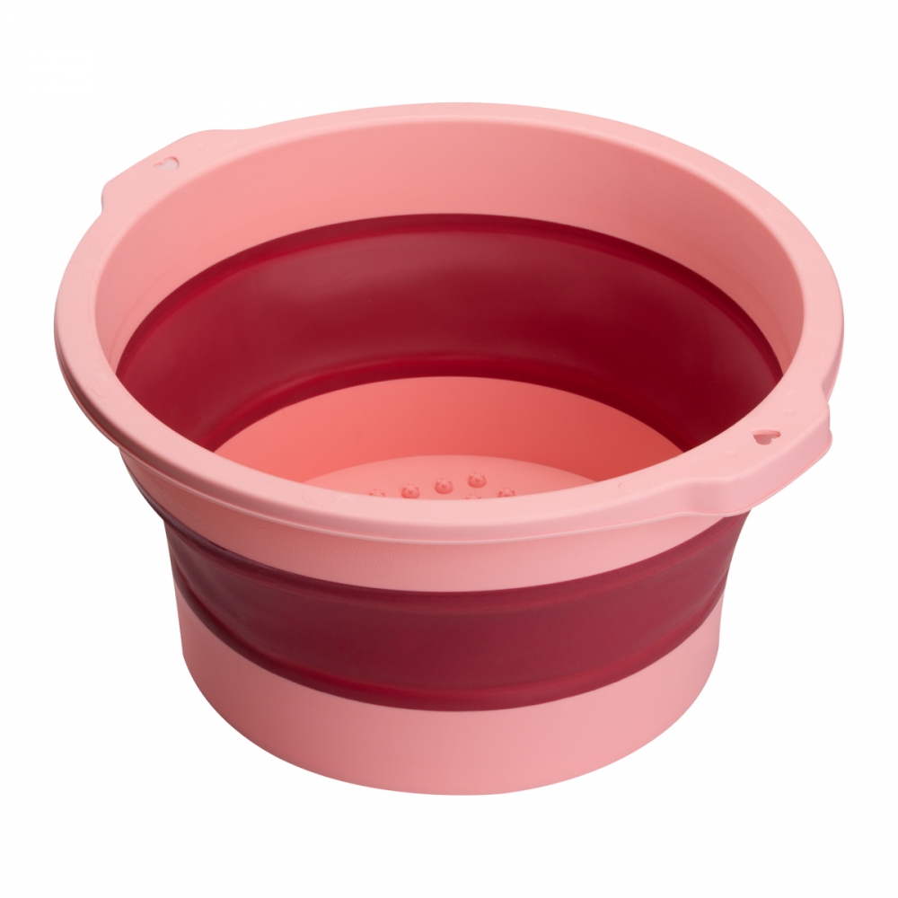 PEDICURE BOWL FOLDABLE PINK (142787)