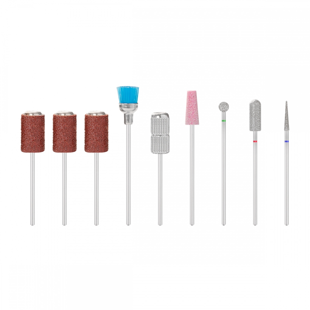 SET OF NAIL DRILL BITS MIX 12 PCS. (141080)