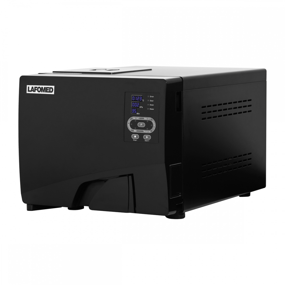 LAFOMED AUTOCLAVE STANDARD LINE LFSS08AA LED WITH PRINTER 8 L CL. B MEDICAL BLACK (142866)