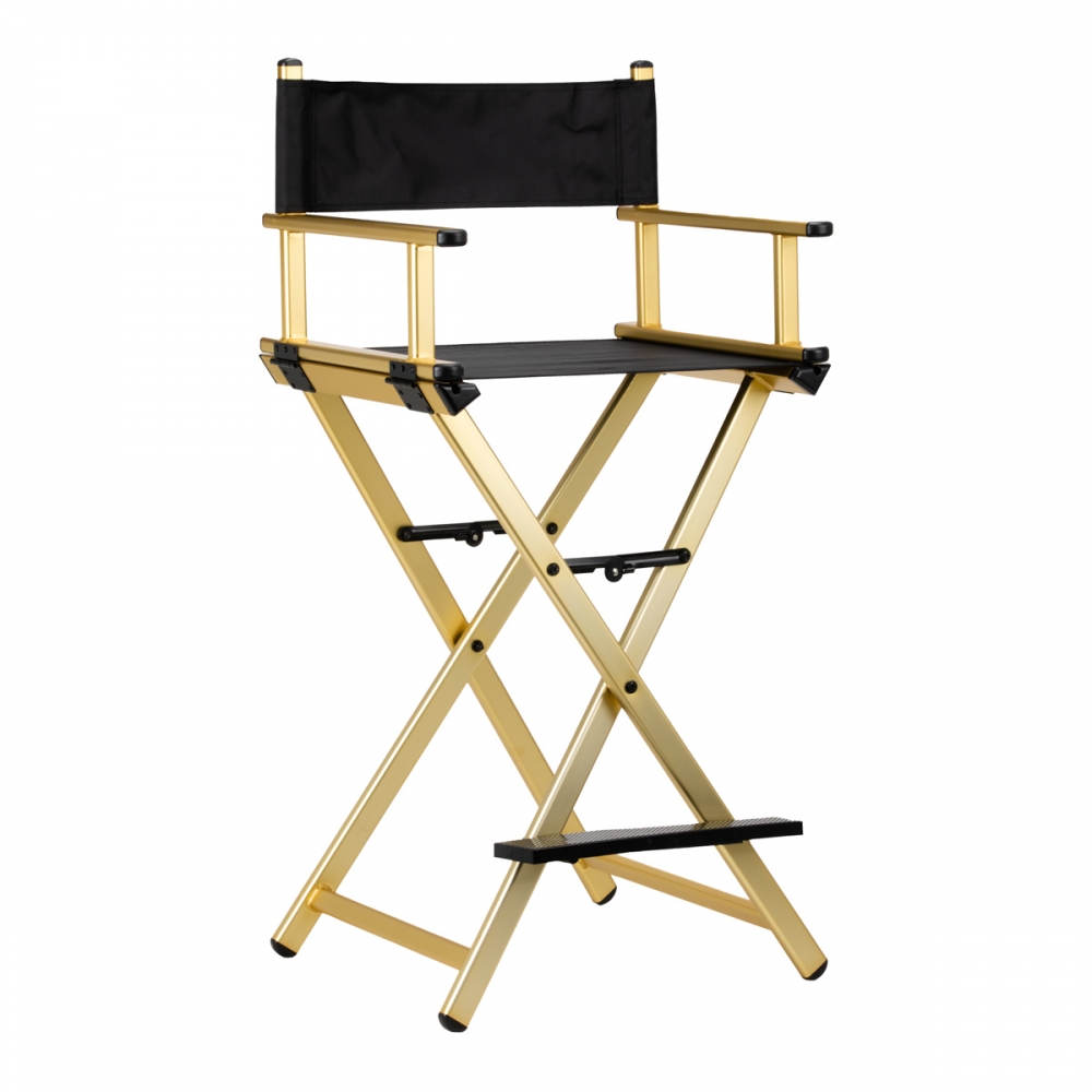 Make-up Chair Aluminum Gold (123776)