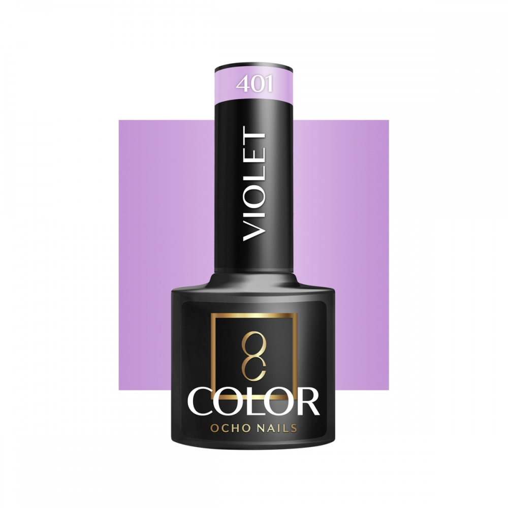 OCHO NAILS Hybrid nail polish violet 401 -5 g (147399)