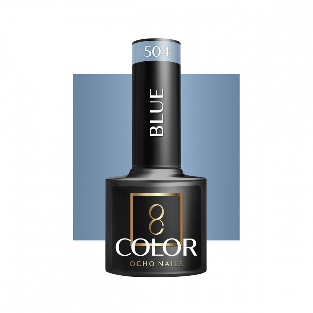 OCHO NAILS Hybrid nail polish blue 504 -5 g (147413)