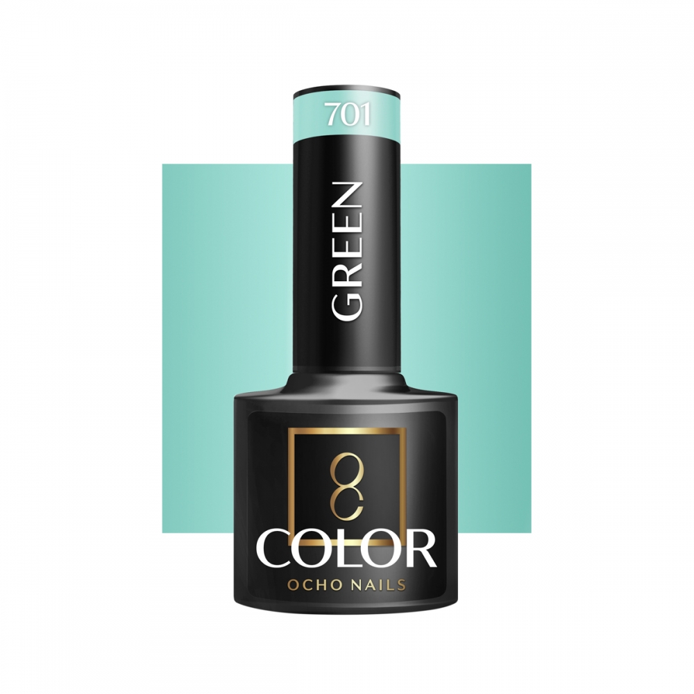OCHO NAILS Hybrid nail polish green 701 -5 g (147429)
