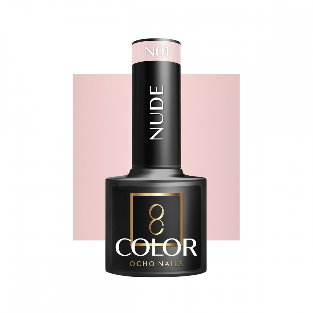 OCHO NAILS Hybrid nail polish nude N01 -5 g (147448)