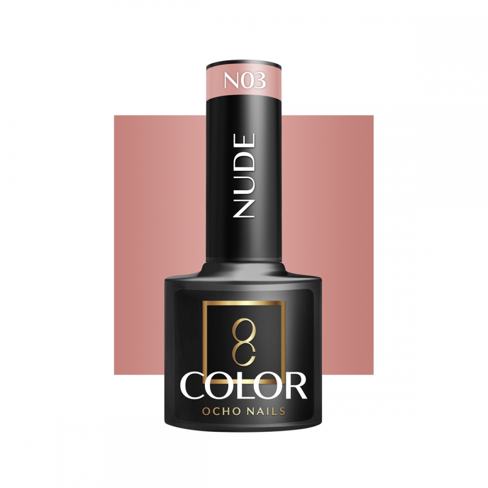 OCHO NAILS Hybrid nail polish nude N03 -5 g (147450)