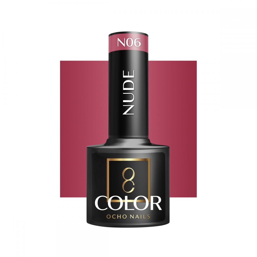 OCHO NAILS Hybrid nail polish nude N06 -5 g (147453)